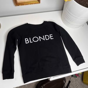 Girls “Blonde” sweater